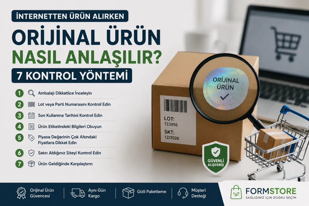 Orijinal ürün nasıl anlaşılır
